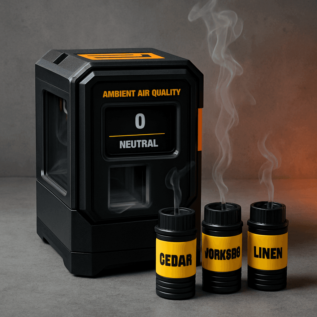 Odor-Neutralizing Cartridge 6-Pack Engaged