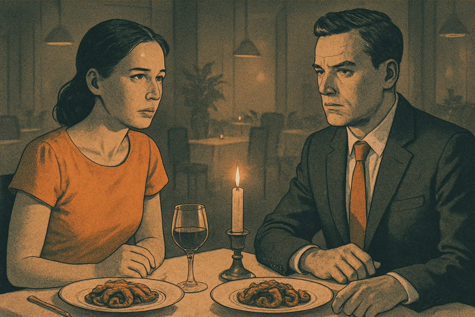 First Date, Upscale Restaurant