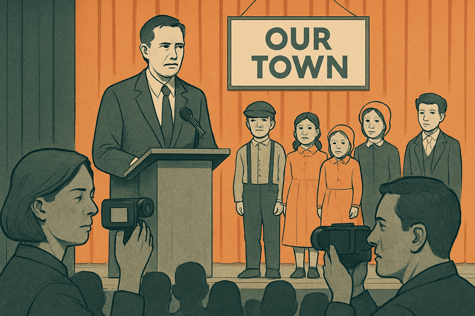 School Play, Narrator Role, Act II